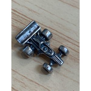 .925 Indy Race Car Sterling Silver Jewelry Charm #racetrack